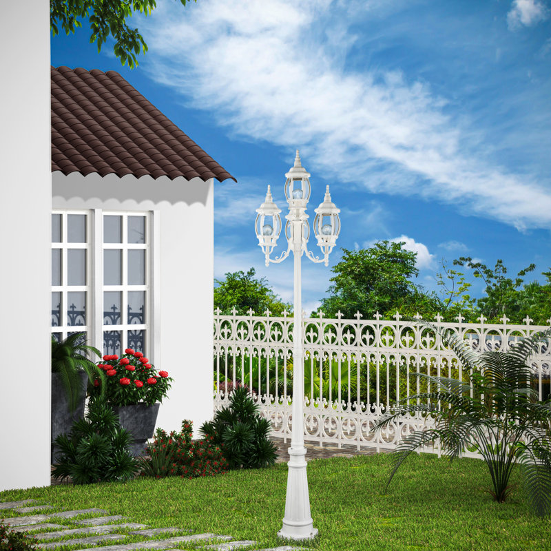 Analiz Lamp Post (Full), White
