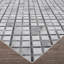 Prairie Retro Lattice Grey-Ivory Area Rug-725147907