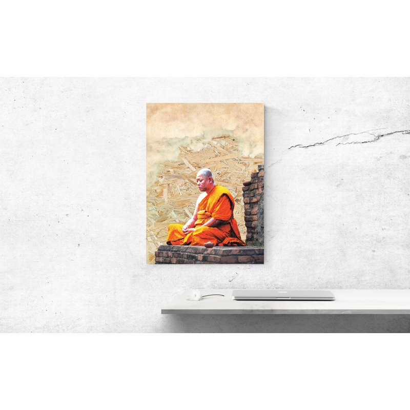Yoga - No Frame Print on Wood