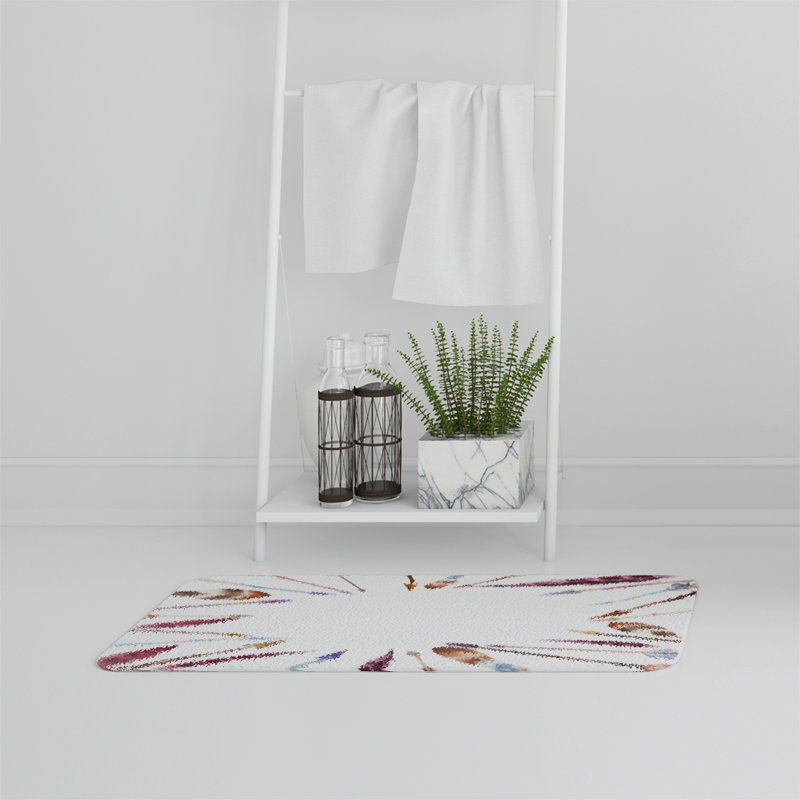 Petree Memory Foam Non-Slip Bath Mat