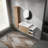Sophisticated Wall-Mounted Bathroom Vanity With Practical Features