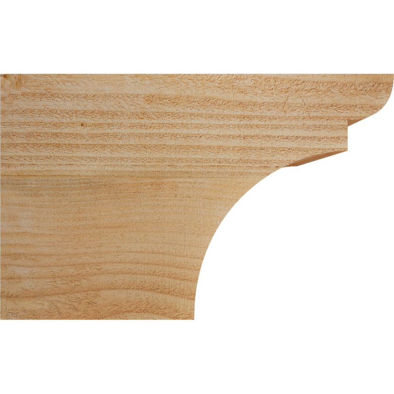 Yorktown, Sapin de Douglas, H 10 po x l 6 po x L 16 po