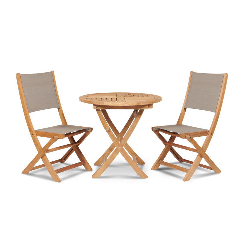 Chaise pliante Amirrah Stella, Brun
