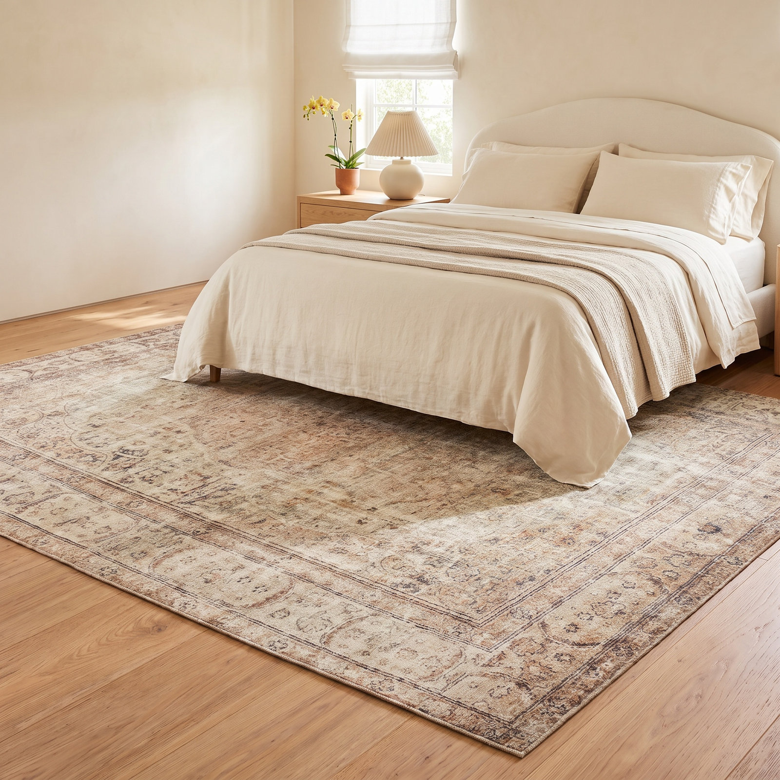 Margot Antique Sage Oriental Rug, Rectangle 8'6" x 11'6"