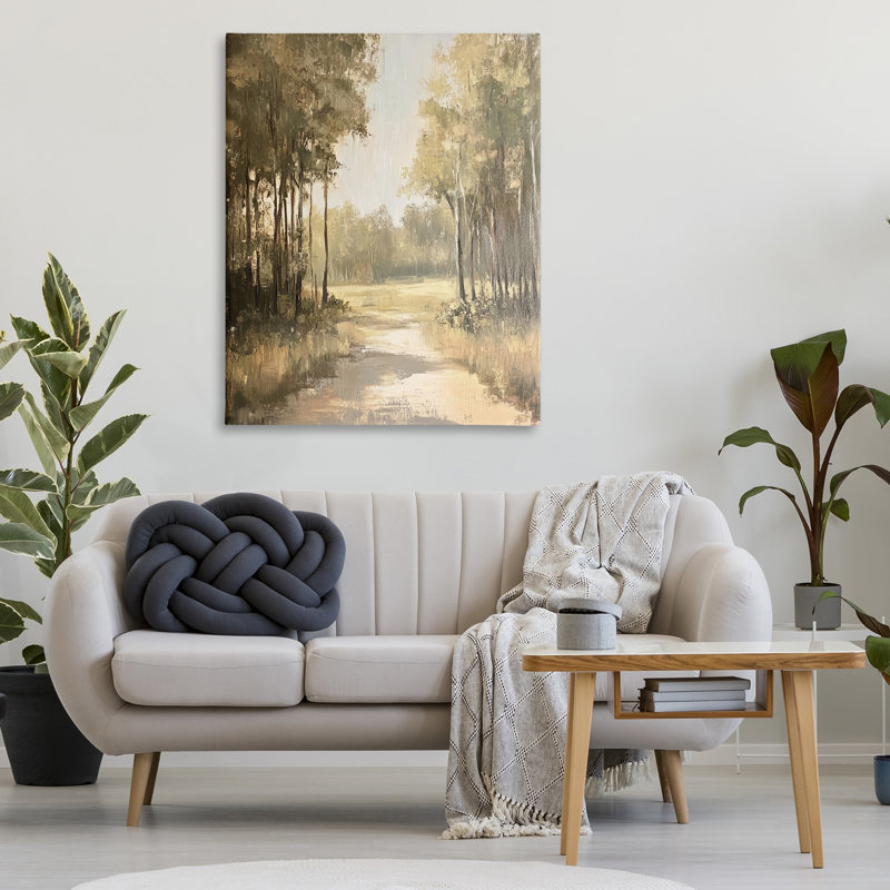 To To The Woods Pathway, conception de Petal Prints Design, H 48 po x l 36 po