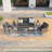 6 Piece Patio Sofa with Table Set with Cushion-108198558