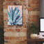 «Bungalow Rose» Agave With Coral par Alana Clumeck, impression sur toile-86848210