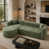 Chenille verte