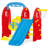 Metro Lane Plastic Swing Set with 1 Swing, 1 Slide