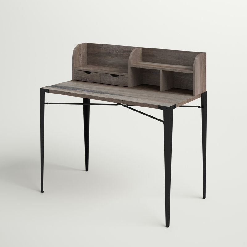Bureau secrétaire Pellingham, Gris délavé