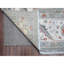 9'2"x11'10" Shark Gray Hand Knotted Heris All Over Design Peshawar Rug 693350828E0A42A89BC16EDAC615B968