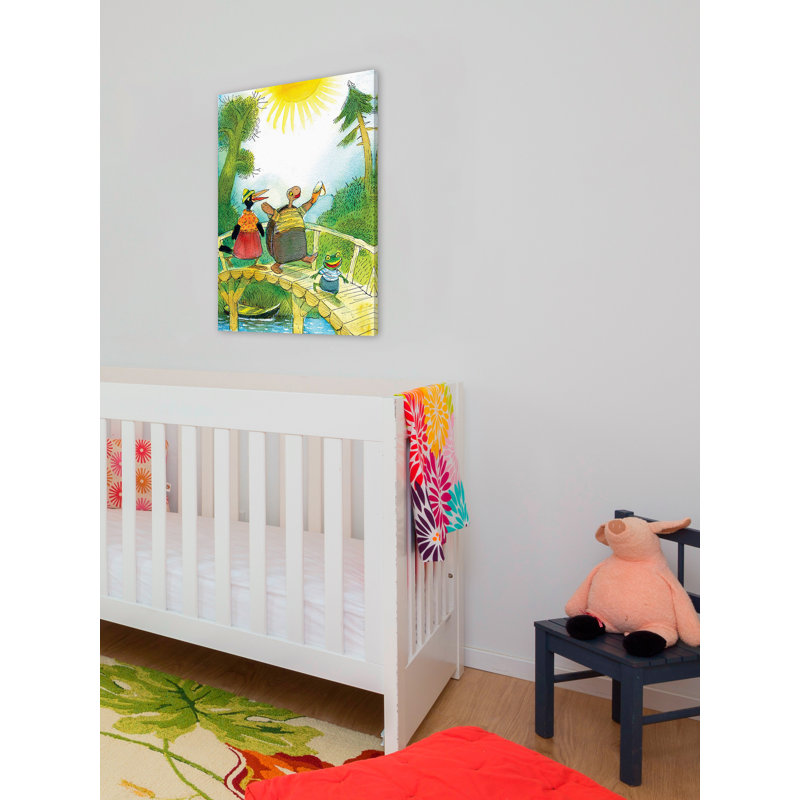 «Walk», reproduction sur toile tendue, H 18 po x l 12 po