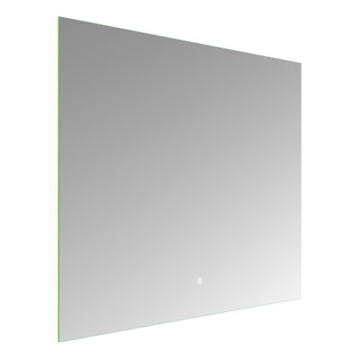 Kingston Brass Aurora 30-Inch x 36-Inch LED Bathroom Mirror, Back Light, Anti-Fog, Dimmable Touch Sensor Lighted Mirror