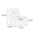 Simple Modern Swivel Recliner with Phone Holder-179479164