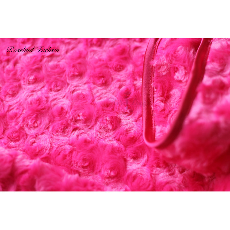 Couverture pour chien Rosebud, 34 po x 29 po, Fuchsia