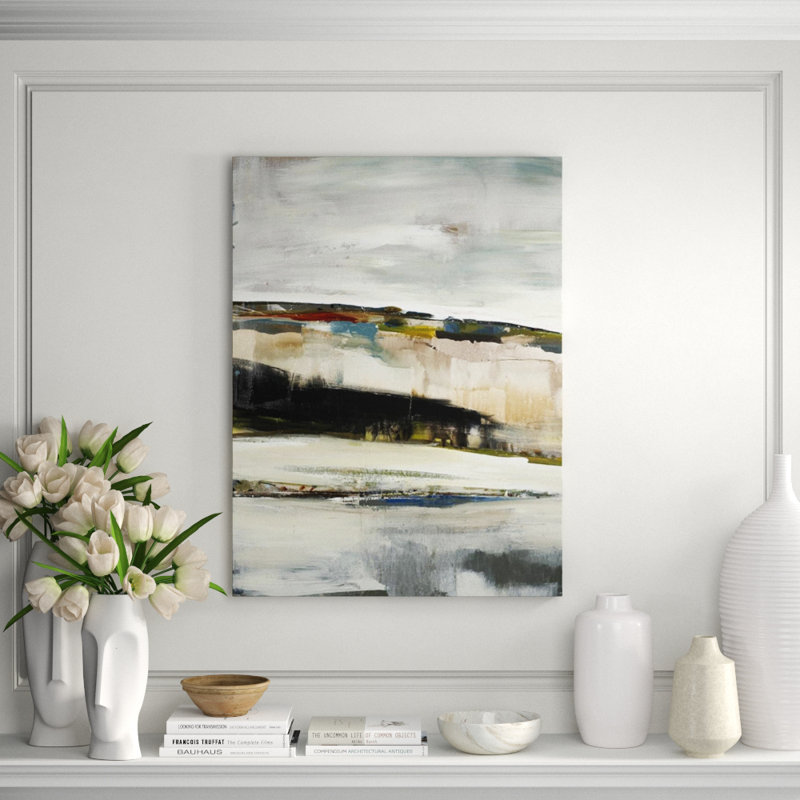 Untitiled Print by Chelsea Art Studio, Glass Coat, 64" H x 47" W x 1.5" D