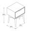 Lovina End Table with Storage-946485930
