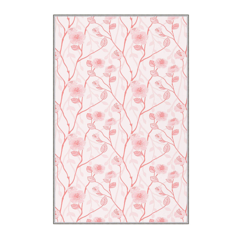 Premium Hall Carpet, 2.6 x 9.8 ft, 100% Polyester, 0.3 in Pile Height | Antibacterial, Non-Slip PVC Felt Dot Underside | Machine Washable, 3D Digital Printing | Durable & Stylish for Home Décor