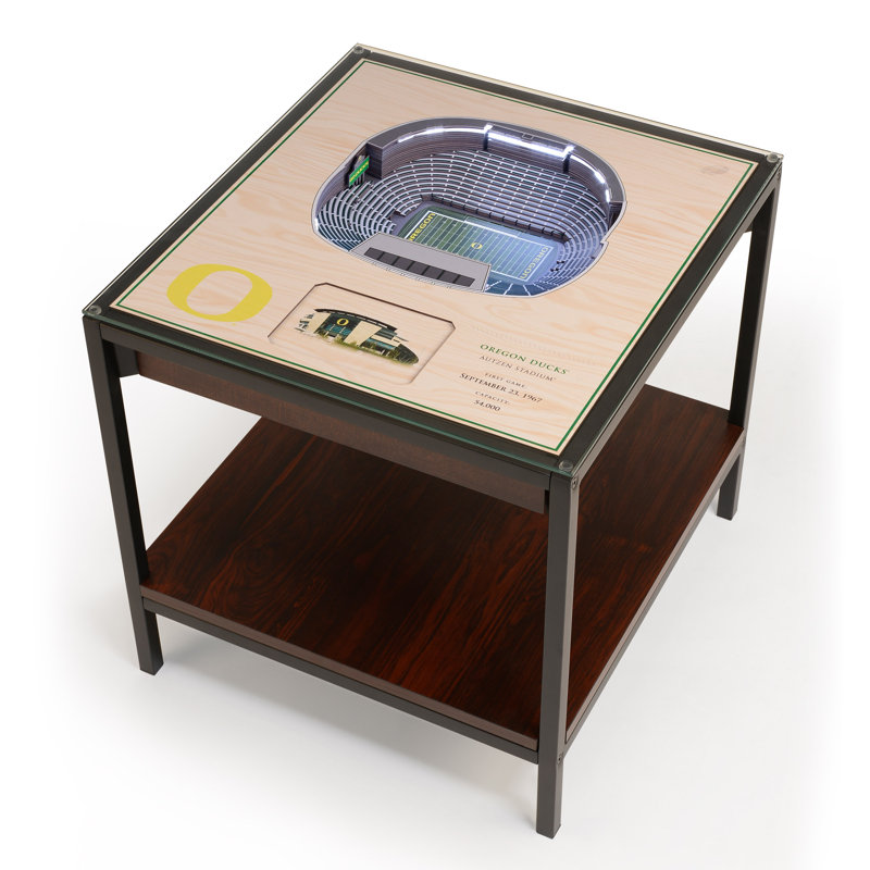 End Table, Oregon Ducks