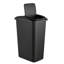 Suncast 15.5 in. W x 11.31 in. D Resin Trash Can with Slim Space-Saving Design, Made in the USA-36048245