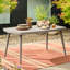 Table de salle à manger d'extérieur en aluminium Stevan-777700052