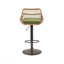 Tabourets de bar pivotants de style moderne (ensemble de 2) chaises à hauteur de comptoir réglable avec repose-pieds-130174954