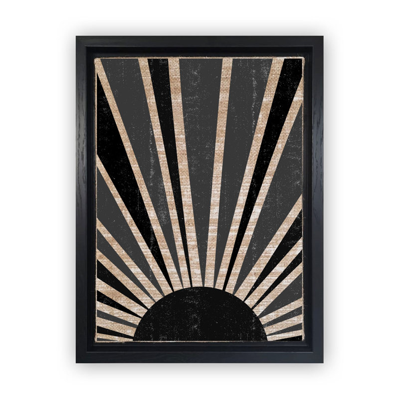 Decorative Canvas Painting, Black