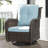 Anahit Swivel Wicker Patio Chair with Cushions (Set of 2)-92661373