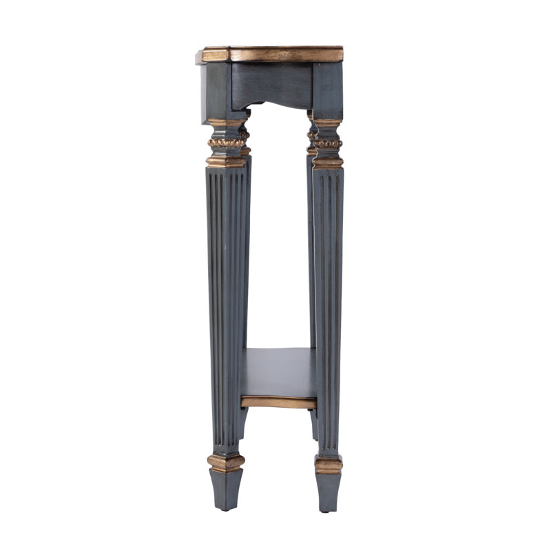 Cheshire Ballerina 22" Console Table, Pastel Blue
