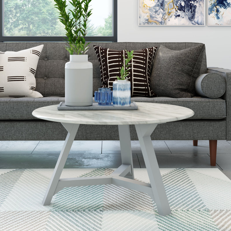 Table basse 3 pieds Castello, gris