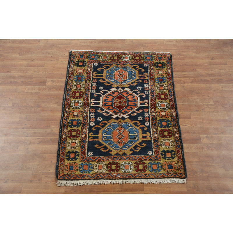Tapis traditionnel à teinture végétale 4 x 5