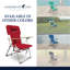 Chaise de camping pliante avec coussins Janalee-169474288