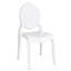 Ensemble de 3 chaises sans accoudoirs en résine Sophia Chivari-106428993