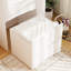 Coiffeuse 3 tiroirs avec tabouret de rangement Rumeal