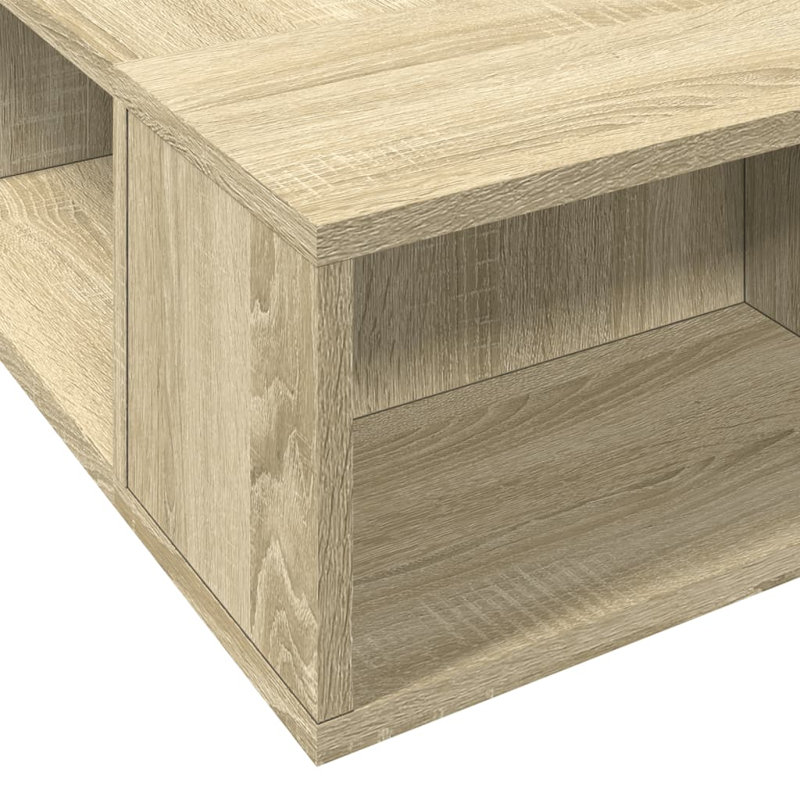 Vidaxl Bed Frame Engineered Wood, Sonoma Oak, 120 x 200cm