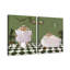 Funny Bathroom Frog Wall Art Set Of 2, Funky Frog In Bath Wall Decor, Eclectic Animal Poster Canvas Prints Maximalist Green Bathroom Decor Pictures Aesthetic Framed-1412136024