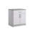 Prepac Elite 36" Tall Storage Cabinet with Doors and Shelves, Multipurpose Garage Cabinet with Large Drawer and Adjustable Shelf, Open Back Storage Furniture for Kitchen, Laundry Room, Garage, White