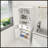 71" Kitchen Pantry Storage Cabinet