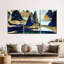 Montagnes chinoises, reproduction sur toile-93062646