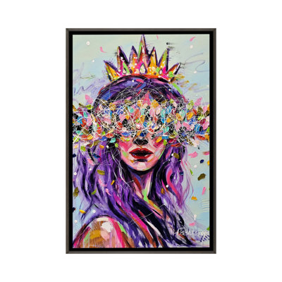 Queen - Colorful Portrait Woman