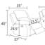 Fauteuil inclinable souple-115164205