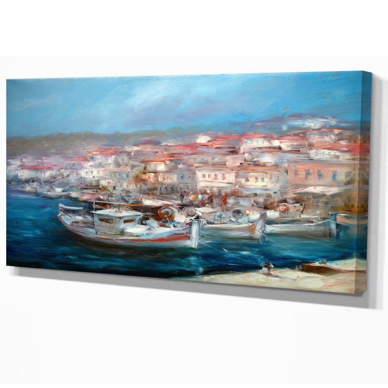 Reproduction d’art sur toile tendue, H 16 po x l 32 po x P 1 po