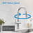 Amalfi 2-Handle Pull Down Sprayer Kitchen Faucet-117280003