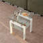 Table de bout carrée avec rangement