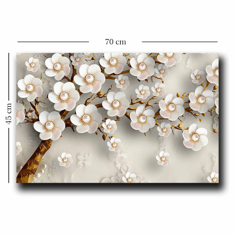 Peinture décorative sur toile