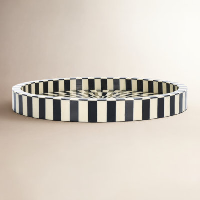 Vondie Resin/Mdf Circle Tray