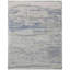 High-Quality Hand-Knotted Silver And Grey Area Rug