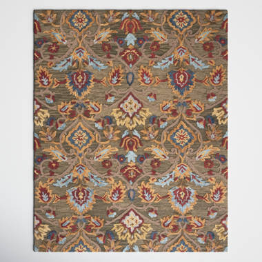 GRISHA Rectangular handmade rug By NOW Carpets