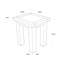 Mirabelle Dressing Table with Mirror-20586827