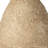 18" Beige Paper Mache Cylinder Table Vase